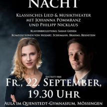 Poster Durch Die Nacht